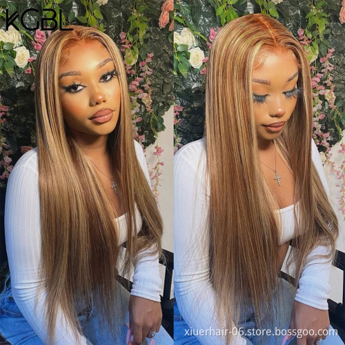 Honey Blonde Human Hair Wig,1b 613 Lace Front Wig Human Hair, 150% 180% Density 613 Human Hair Wig